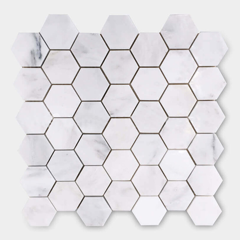Impératrice hexagone blanche