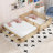 Twin Size Wood Daybed With Fence Guardrails And 2 Drawers, Split Into Independent Floor Bed & Daybed-758329332-758329335
