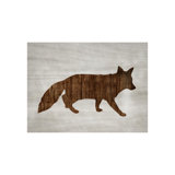 Wood Wildlife II Print by Isabella Burton
