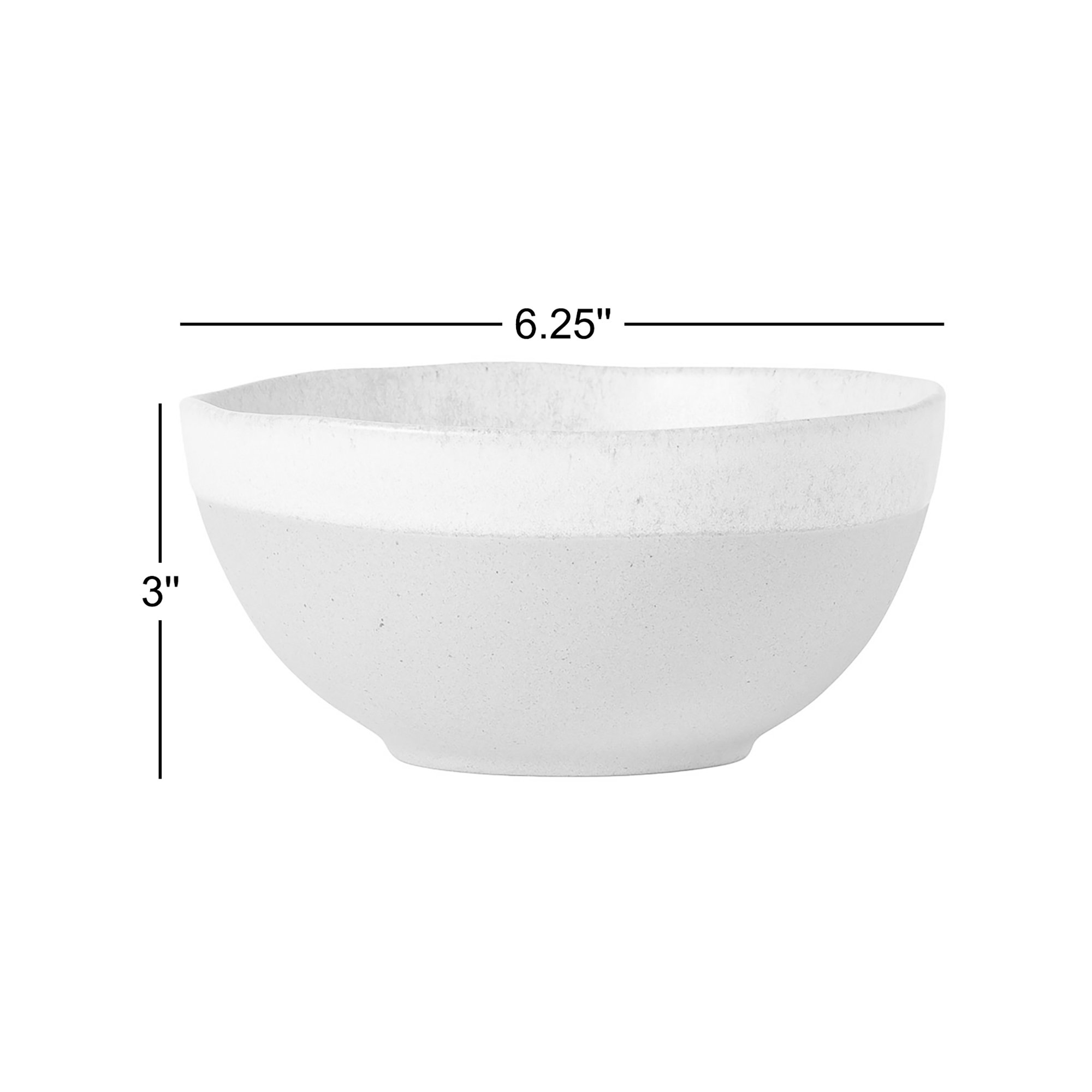 Arenito 22.63oz. Handmade Stoneware Cereal Bowl, Mauve Rose
