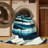 Washable Rolling Waves Hawaiian Area Rug-1370545896