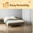Tool-Less Wood Platform Bed