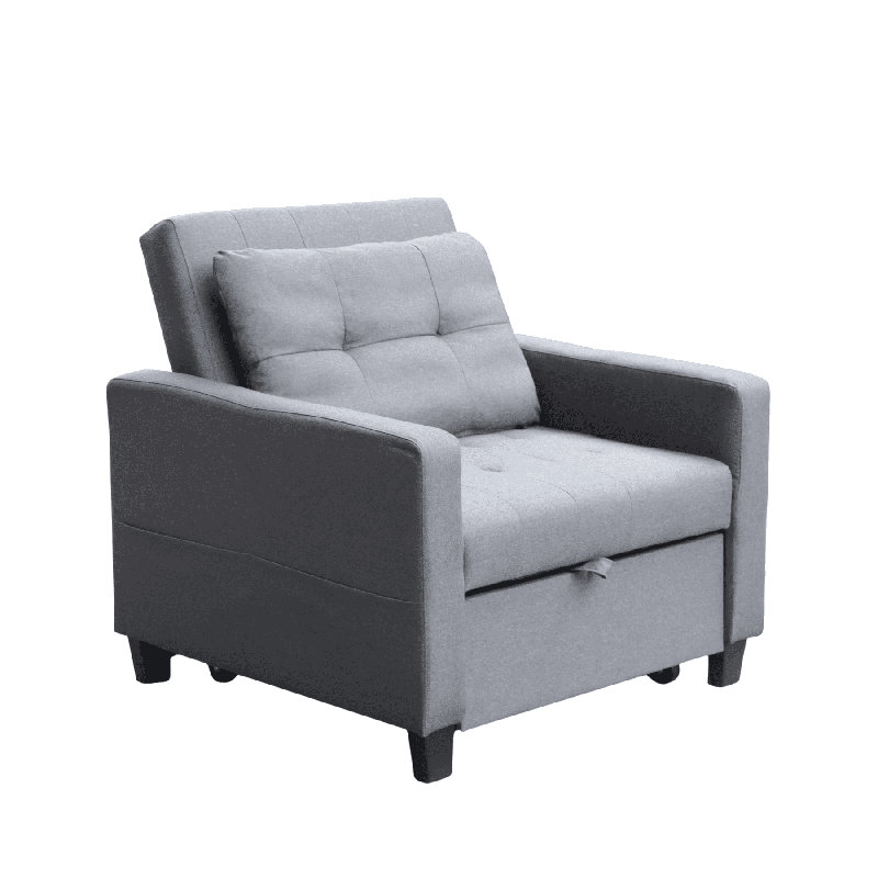 Svanberg Upholstered Accent Sofa Bed Chair