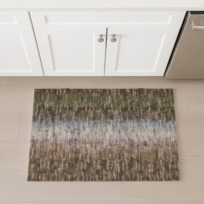 Machine Washable Indoor/Outdoor Chantille ACN2318 Casual Rug