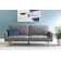 Adria Twin 78.5'' Upholstered Split Back Convertible Sofa