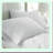 Luxury Cotton Pillowcase Set - 600 Thread Count Bedding Protector for Cal King Size Pillows - Premium White Pillow Cover Set of 2