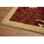Red Floral Indian Area Rug 7x10