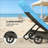 Outdoor Lounge Chair,Wicker Chaise Lounge Chair