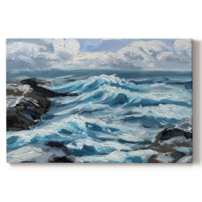 Dark Waves II - Cavas enveloppés de galerie, 40 x 60