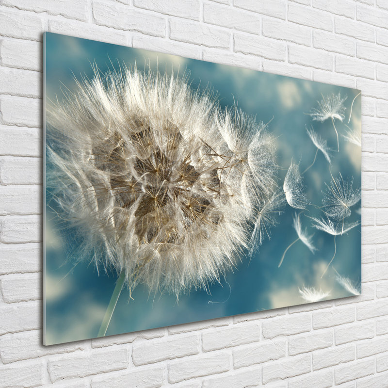 Dandelions - No Frame Print on Glass