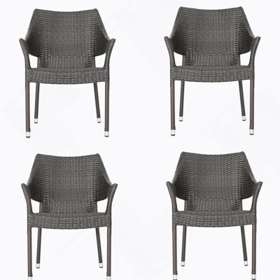 Outdoor Resin Chair, 52637.00MBRN KD MP4