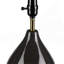 Ensemble de 2 lampes de table en céramique 2 tons noir / doré-571987107-571987117