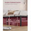 Double Bed Frame, Metal Bed Frame, With Bedside Shelves, Guest Bed Frame, For 135 X 190 Cm Mattresses, Easy Assembly, Matte Black