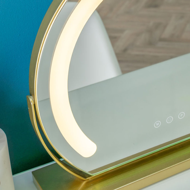 Cammron Metal Round Mirror