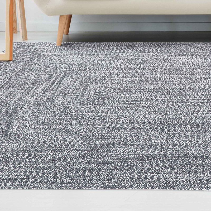 Rectangle Giampiero Area Rug with Non-Slip Backing