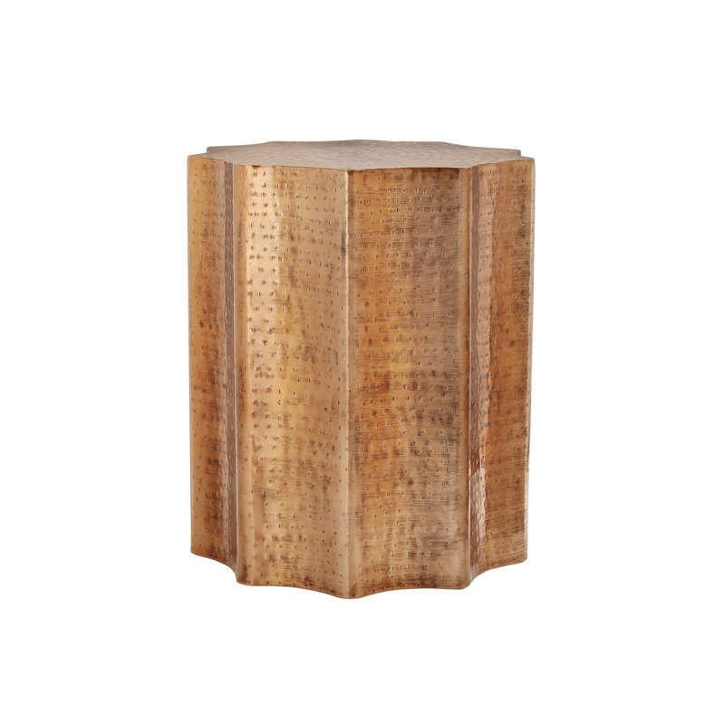 Abdool End Table, Copper