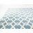 Easterly Geometric Blue/White Outdoor Area Rug-1368086656