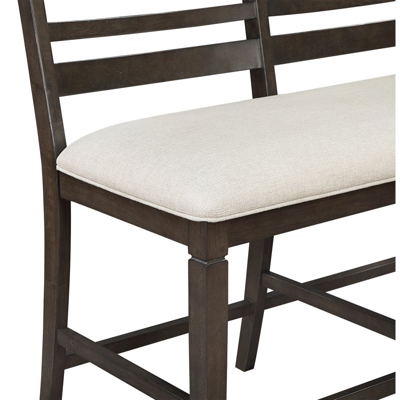 Banc rembourré à hauteur de comptoir Hollis Way
