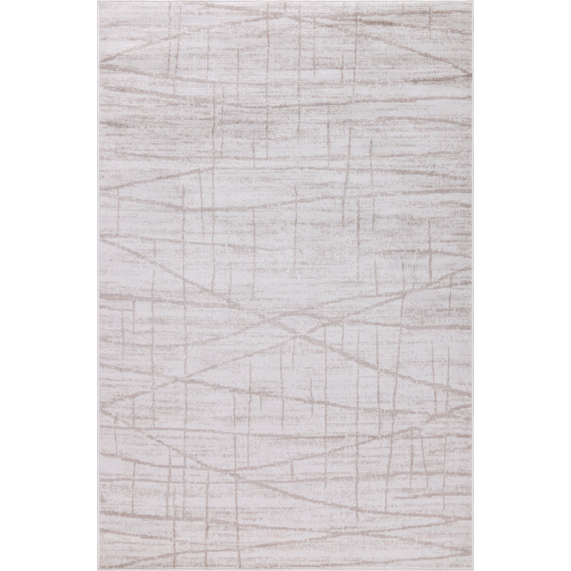 Low-Pile Pierce Rug, Rectangle 6'5" x 9'5"