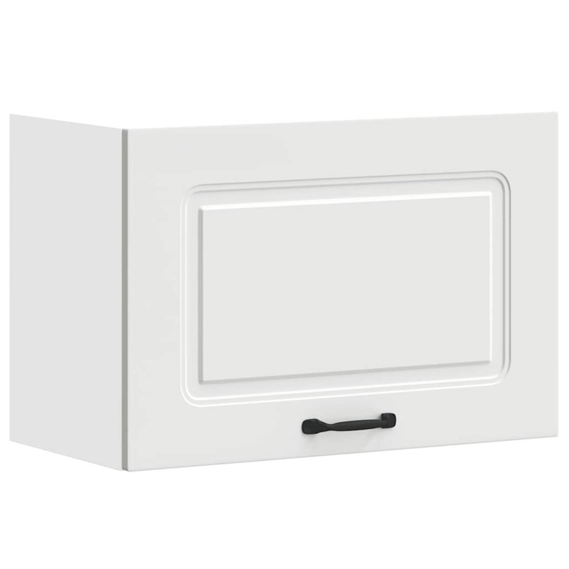 Support mural moyen en bois d'ingénierie vidaXL, Blanc