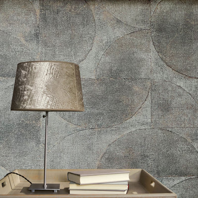 Lisbon 10.05cm x 53cm Textured Matte Wallpaper Roll