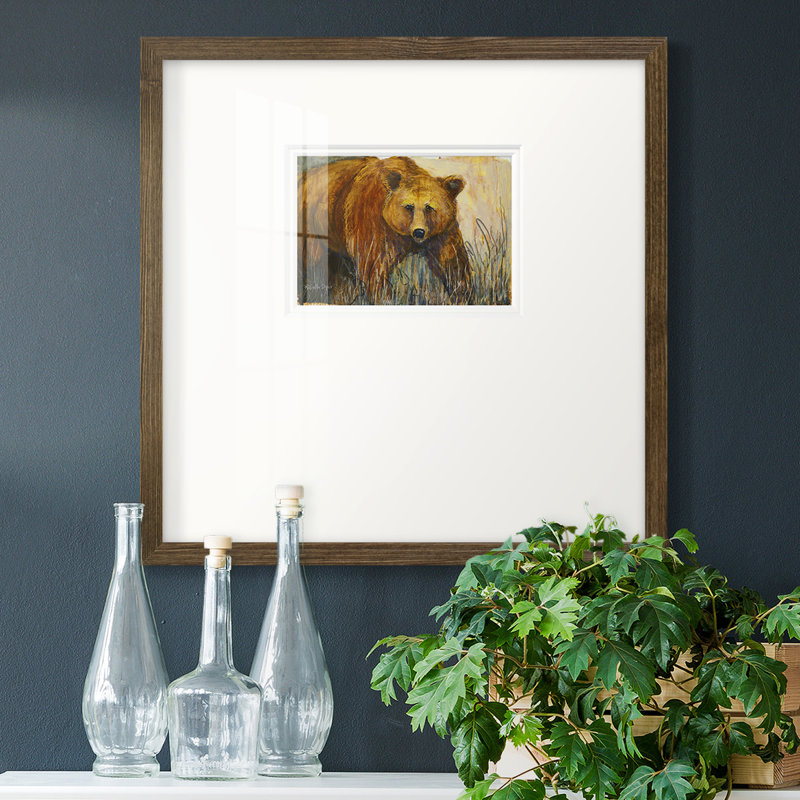 Heenan Majestic, reproduction d'art encadrée, H 17 po x l 17 po x P 1,25 po