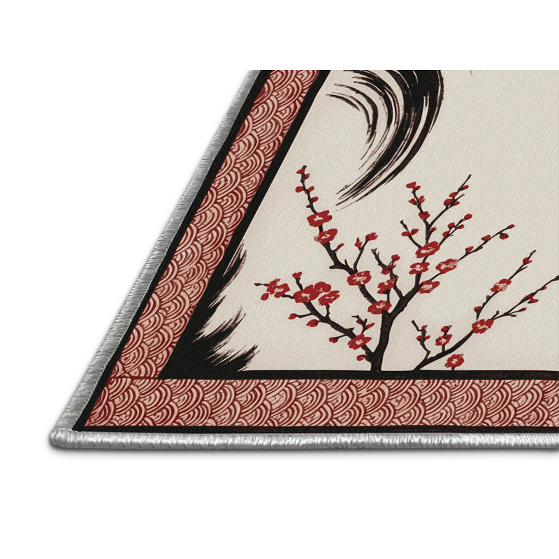 Petal Voyage Rug, Rectangle 8' x 10'