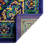 Oval Oriental Navy/Blue/Yellow Area Rug-1051856293