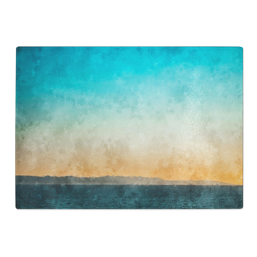 Tempered Glass Croatia from a Distance Chopping Board
