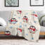 Jeté en flanelle Penguins Snowmen Luxury-133005030