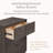 Forever 4 Drawer Dresser with Changing Top and Interlocking Drawers - Naturals Collection, Rustic Grey-128705625
