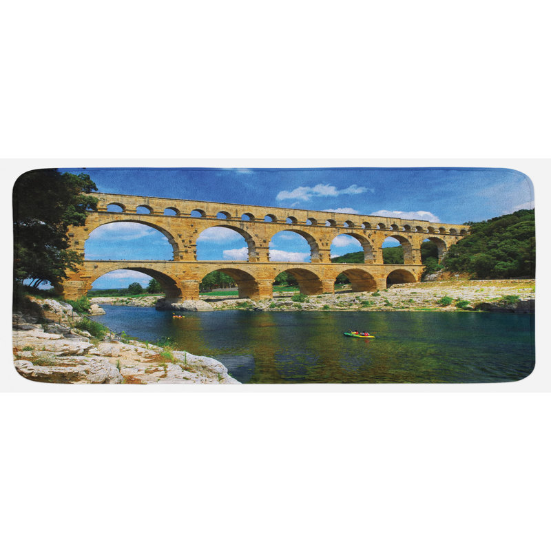 Tapis de cuisine paysage