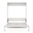 Bevers Anesa Queen Size Murphy Bed with Desk Combo 