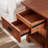 Mission Impeccable End Table With Locking Secret Compartment, Solid Wood Construction, Authentic Craftsman Design, Easy Assembly