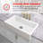 19'' L Single Bowl Fireclay Kitchen Sink-87703926