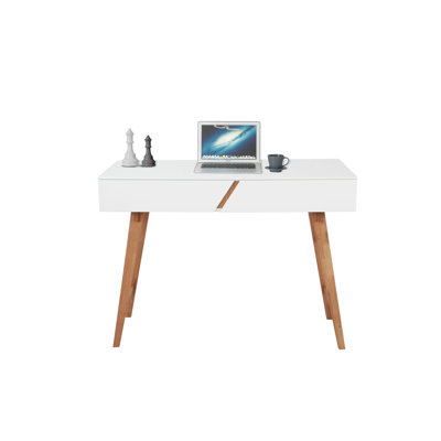 Baez Solid Wood Writing Desk