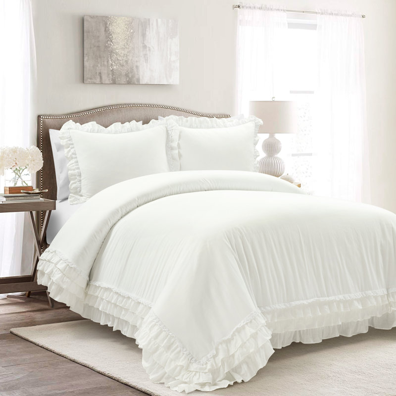 Yoren Cotton Duvet Cover, Queen