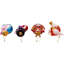 Noble Gems™ 3'' Glass Hanging Figurine Ornament