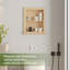 Cabinet de niche encastré en bois 17,5 po x P 4 po x H 20,3 po-2013908984