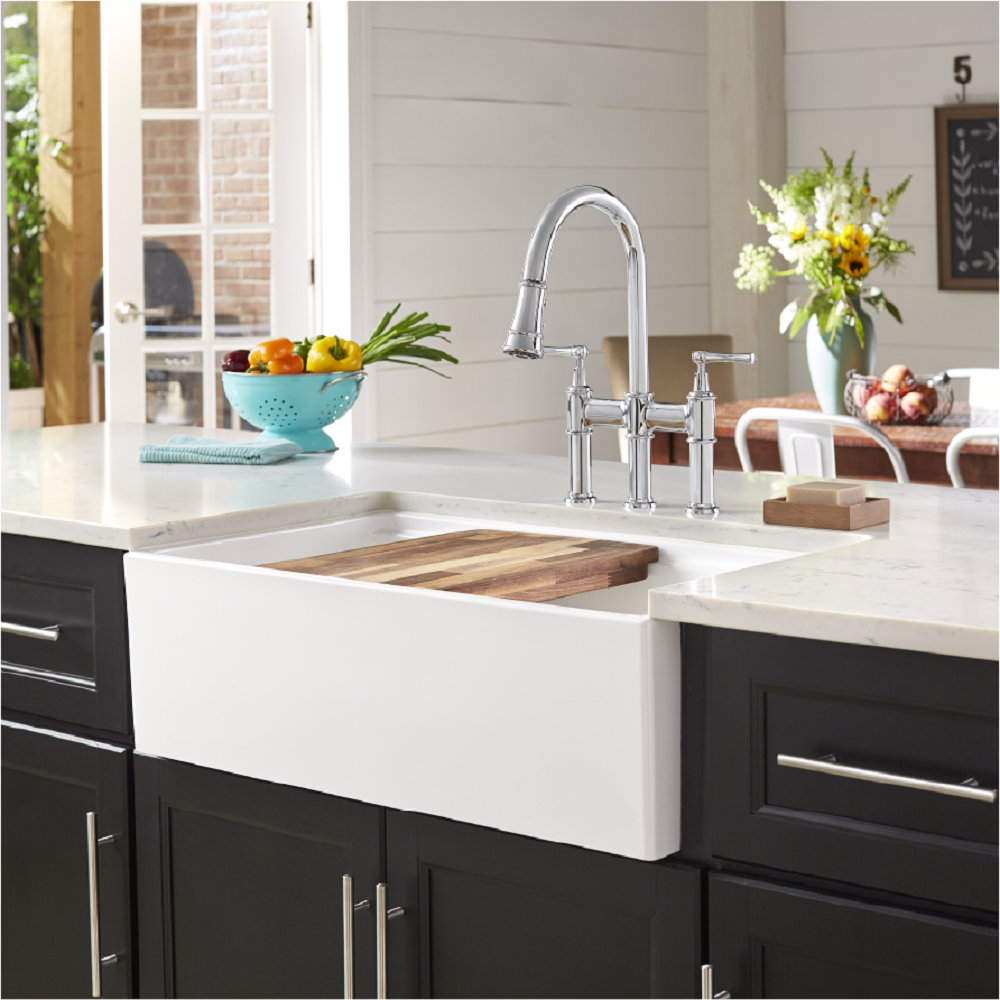 Elkay Fireclay Sink Chip Wayfair
