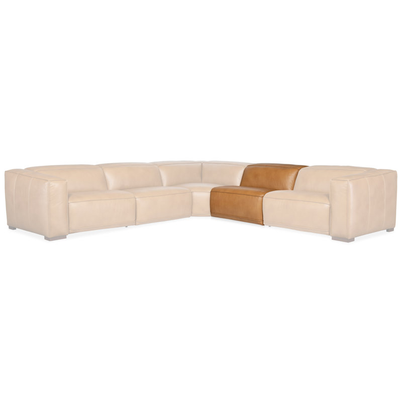 Fresco 5 seat sectional 3-PWR