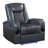 Alair Power Recliner w/Bluetooth, Blue Leather Aire-1552855552