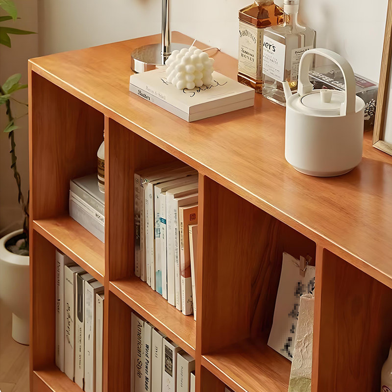 Astromeritis, (4 Shelves) 29.53"H x 75.98"W x 13.78"D, Brown