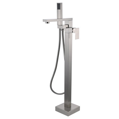 Freestanding Tub Filler with Diverter