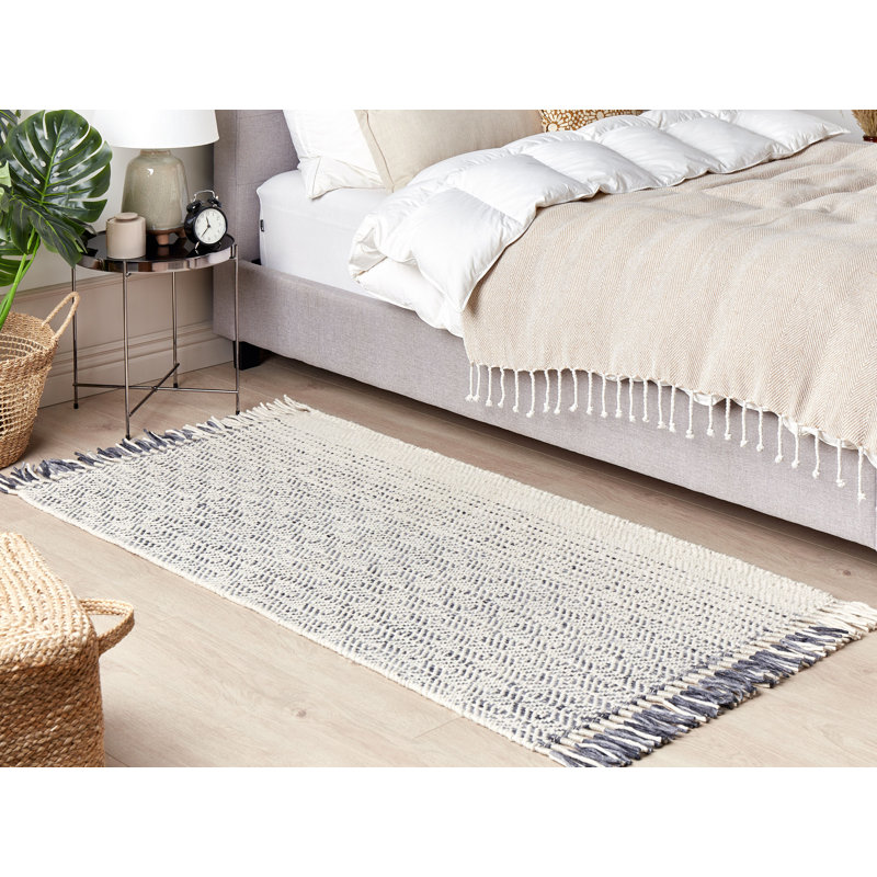 Nardin Geometric Hand Woven Area Rug, Rectangle 80 x 150cm