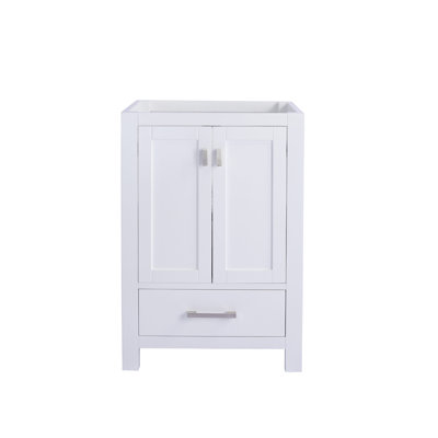 23.1'' Single Bathroom Vanity Base Only in White
