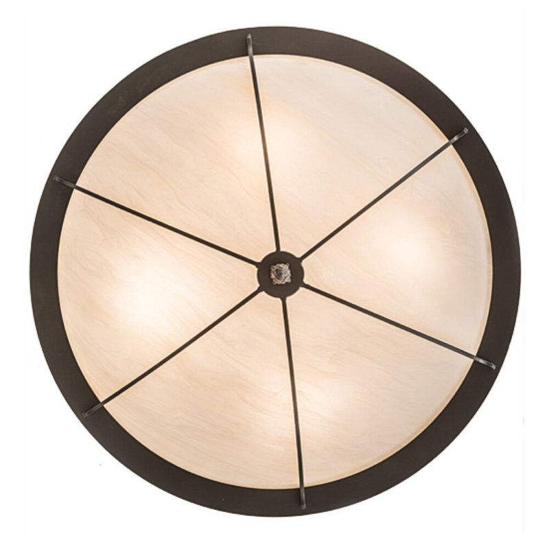 Dominga 4 - Light Flush Mount, Oil Rubbed Bronze
