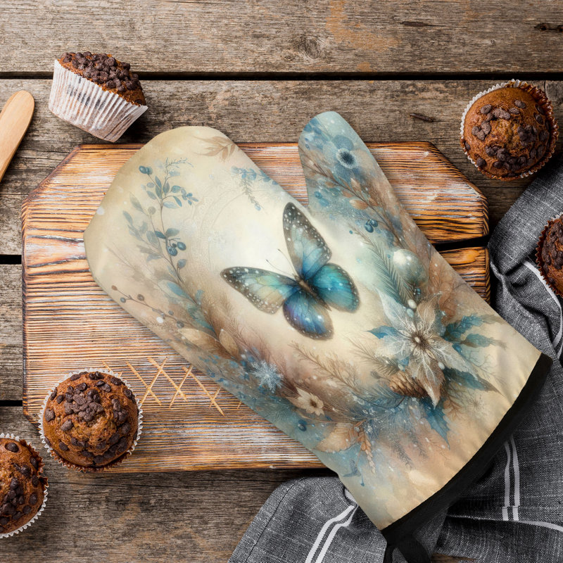Magic Wings Oven Mitt Cotton Twill