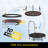 YC 40inch foldable trampoline with handle-Standard-Spring-Black