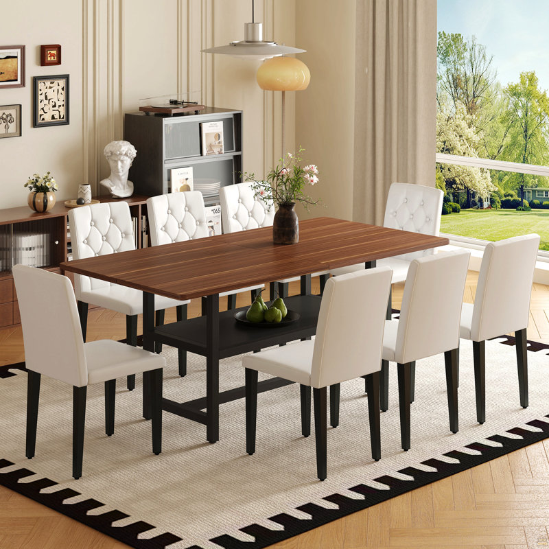 Ensemble de table et chaises, Noir